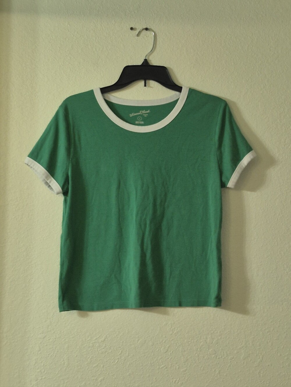 Universal Thread Green Tee with White Trim